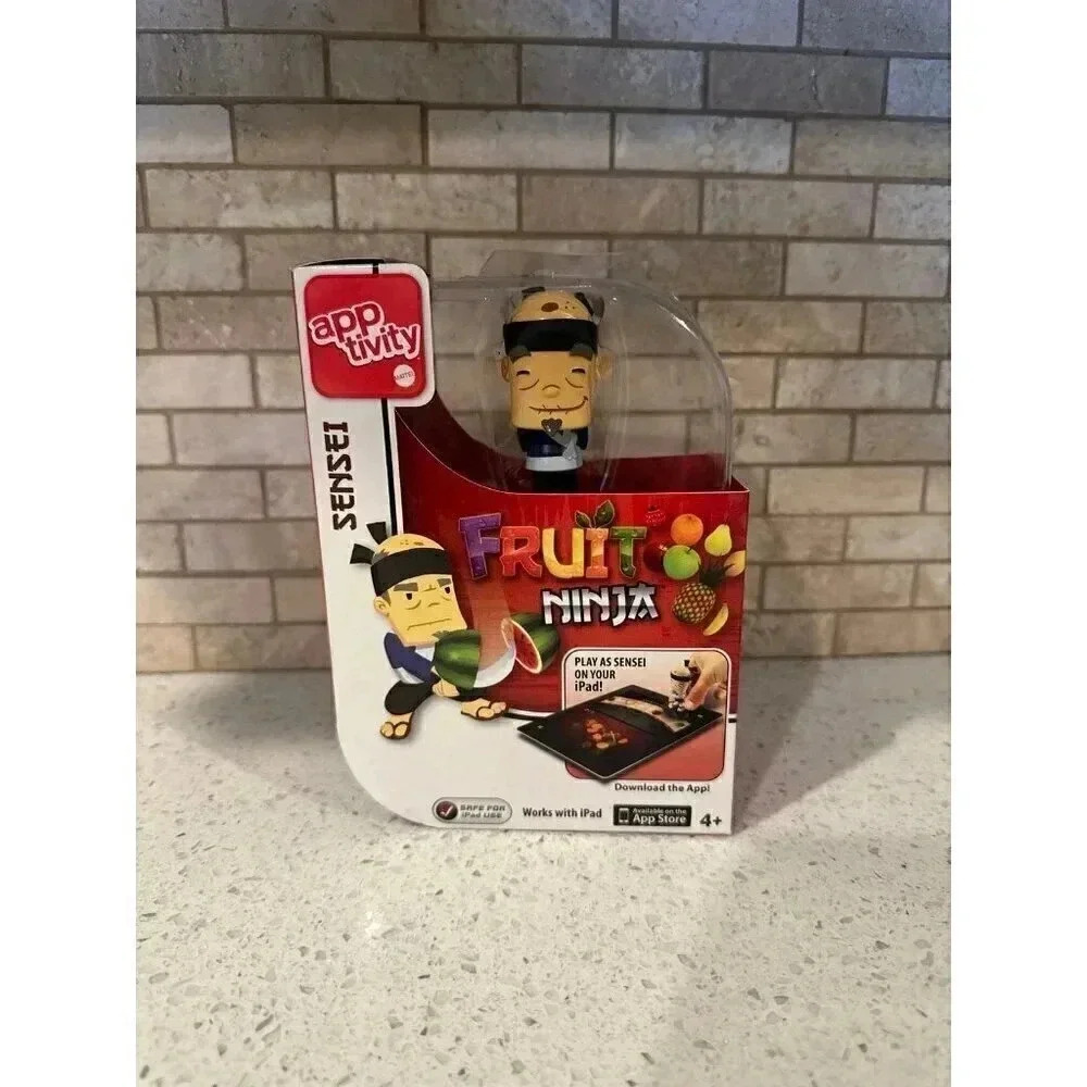 Fruit Ninja Sensei Figure Brand Works With HD Game Apptivity Mattel be